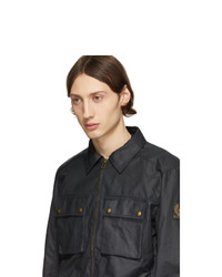 Veste-chemise bleu marine Belstaff