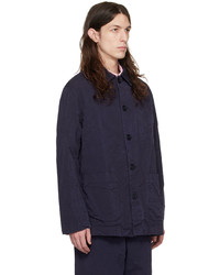 Veste-chemise bleu marine Casey Casey