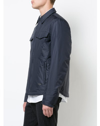 Veste-chemise bleu marine Woolrich