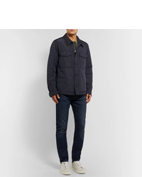 Veste-chemise bleu marine Tom Ford