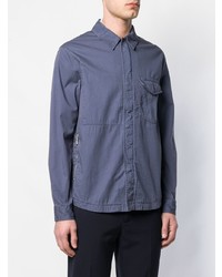 Veste-chemise bleue Ps By Paul Smith