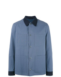 Veste-chemise bleue Gieves & Hawkes