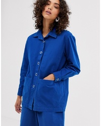 Veste-chemise bleue Lf Markey
