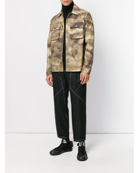 Veste-chemise camouflage marron clair Blood Brother