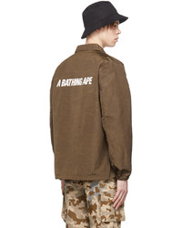 Veste-chemise camouflage marron BAPE