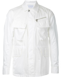 Veste-chemise en coton blanche ESTNATION
