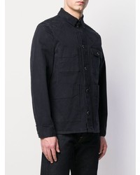 Veste-chemise en denim bleu marine PS Paul Smith