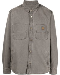 Veste-chemise en denim grise Carhartt WIP