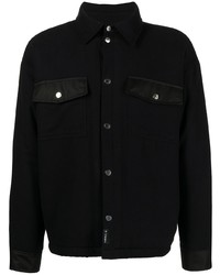 Veste-chemise en flanelle noire Gmbh