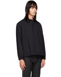 Veste-chemise en laine noire Comme des Garcons Homme