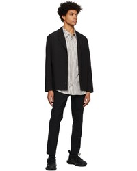 Veste-chemise en laine noire 3.1 Phillip Lim