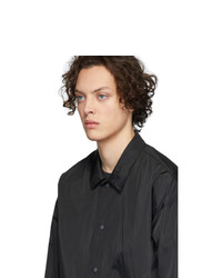 Veste-chemise en nylon noire Han Kjobenhavn