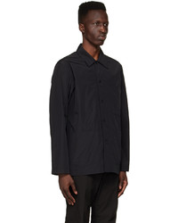 Veste-chemise en nylon noire Dunhill