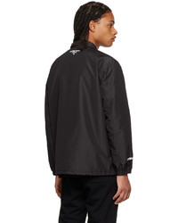 Veste-chemise en nylon noire AAPE BY A BATHING APE