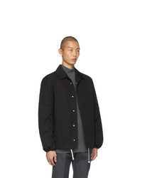 Veste-chemise en nylon noire Bottega Veneta