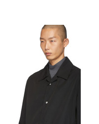 Veste-chemise en nylon noire Bottega Veneta