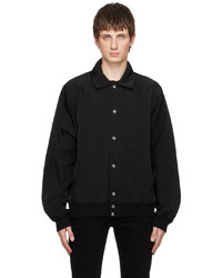 Veste-chemise en nylon noire RtA