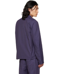 Veste-chemise en nylon violette Post Archive Faction PAF