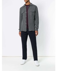 Veste-chemise gris foncé Eleventy