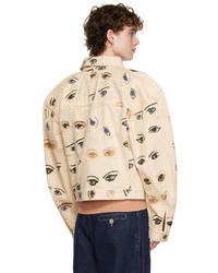 Veste-chemise imprimée beige Vivienne Westwood