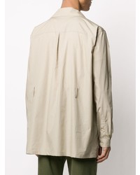 Veste-chemise imprimée beige Dolce & Gabbana