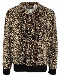Veste-chemise imprimée léopard marron clair Levi's