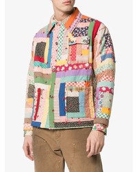 Veste-chemise imprimée multicolore Bode