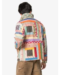 Veste-chemise imprimée multicolore Bode