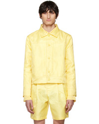 Veste-chemise jaune Kanghyuk