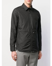 Veste-chemise légère noire Aspesi