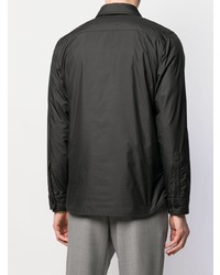 Veste-chemise légère noire Aspesi