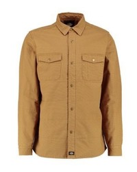 Veste-chemise marron clair Dickies