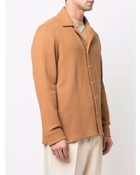 Veste-chemise marron clair Giuliva Heritage