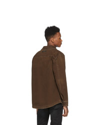 Veste-chemise marron foncé Fear Of God