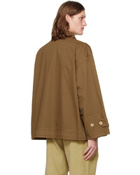 Veste-chemise marron Henrik Vibskov