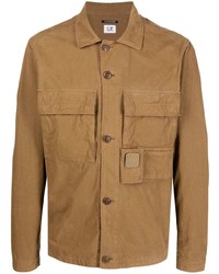 Veste-chemise marron C.P. Company