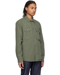 Veste-chemise marron A.P.C.