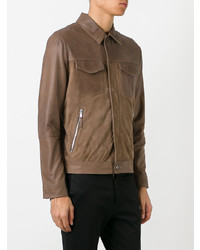 Veste-chemise marron Eleventy