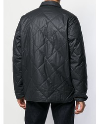 Veste-chemise matelassée noire Barbour