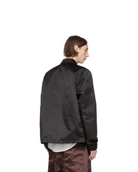 Veste-chemise noire Rick Owens