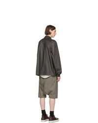 Veste-chemise noire Rick Owens