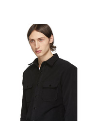 Veste-chemise noire Frame