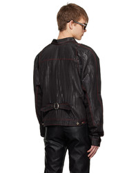 Veste-chemise noire JUNTAE KIM