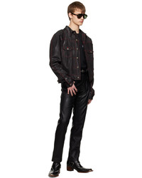 Veste-chemise noire JUNTAE KIM