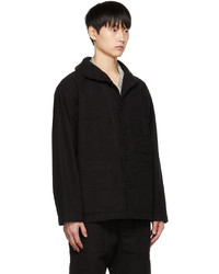 Veste-chemise noire Engineered Garments