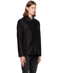 Veste-chemise noire Tom Ford