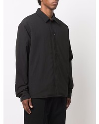 Veste-chemise noire Tom Wood