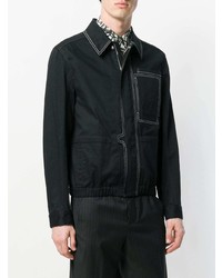 Veste-chemise noire Cédric Charlier