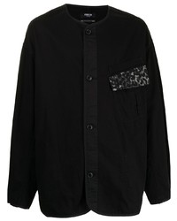 Veste-chemise noire FIVE CM
