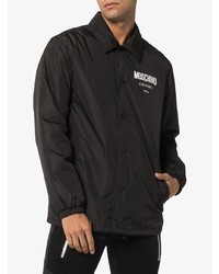 Veste-chemise noire Moschino